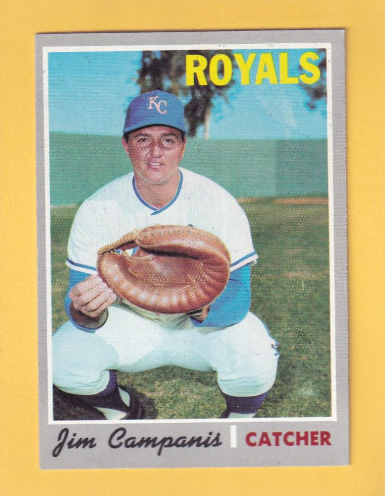 1970 Topps #671 Jim Campanis EX/NM Kansas City Royals #30506 Image 1