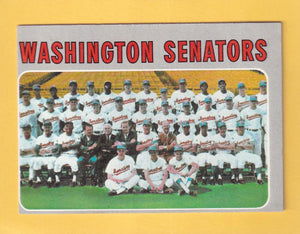 1970 Topps #676 Senators Team VG/EX Very Good/Excellent Washington Senators #30507 Image 1