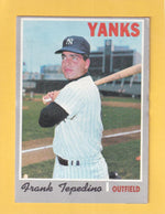 1970 Topps #689 Frank Tepedino VG/EX Very Good/Excellent RC Rookie New York Yankees #30510 Image 1