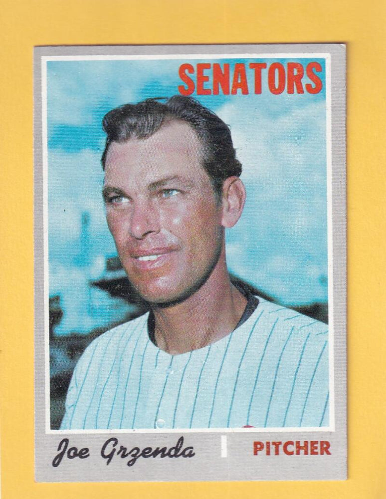 1970 Topps #691 Joe Grzenda EX+ Excellent+ Washington Senators #30511 Image 1