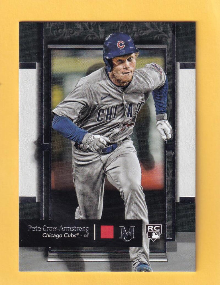 2024 Topps Museum Collection #30 Pete Crow-Armstrong NM-MT+ RC Rookie Chicago Cubs  Image 1