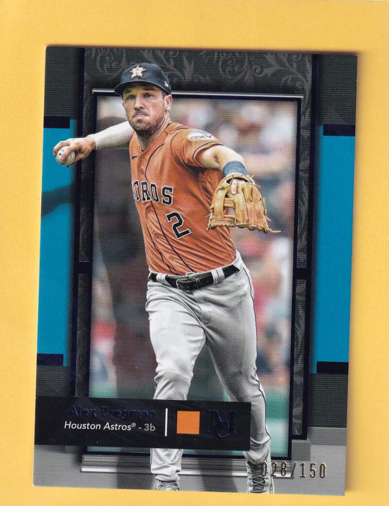 2024 Topps Museum Collection Sapphire #61 Alex Bregman NM-MT+ 28/150 Houston Astros  Image 1