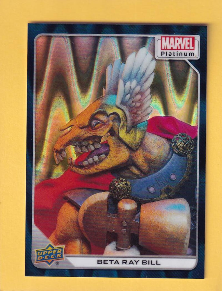 2024 Upper Deck Marvel Platinum Teal Wave #1 Beta Ray Bill NM-MT+ 292/799  Image 1