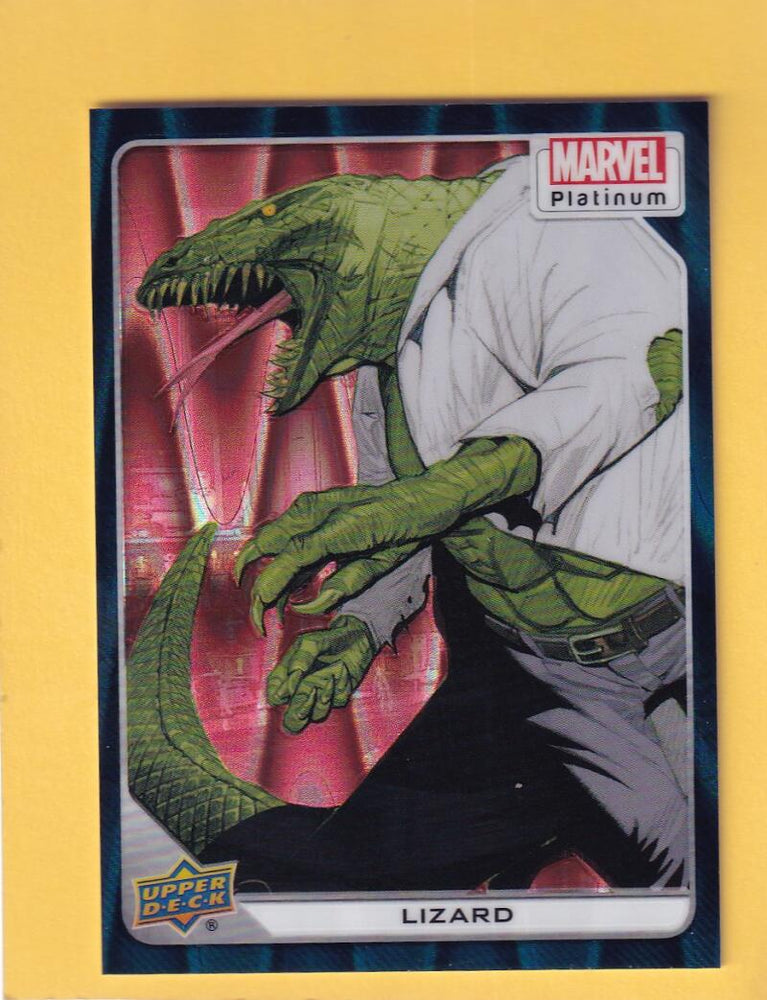 2024 Upper Deck Marvel Platinum Teal Wave #88 Lizard NM-MT+ 144/799  Image 1