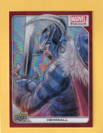 2024 Upper Deck Marvel Platinum Red Rainbow #28 Heimdall NM-MT+  Image 1