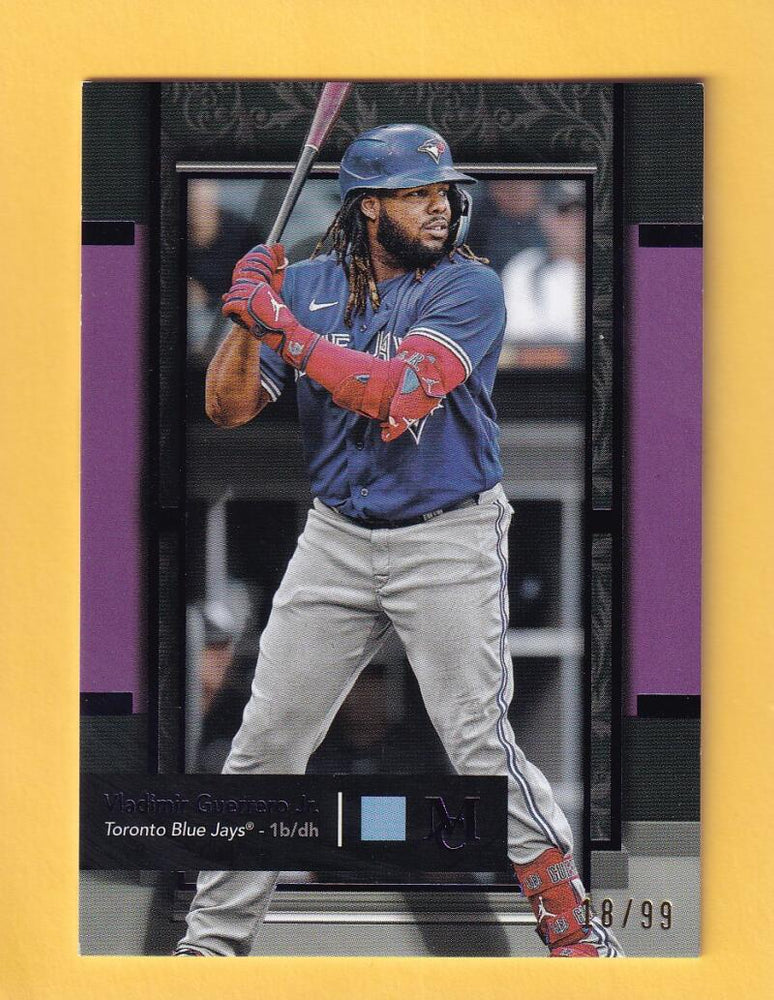 2024 Topps Museum Collection Amethyst #17 Vladimir Guerrero Jr. NM-MT+ 18/99 Toronto Blue Jays  Image 1