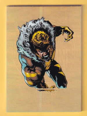 2024 Fleer Ultra Wolverine Gold Medallion #M-40 Sabretooth NM-MT 50/200  Image 1