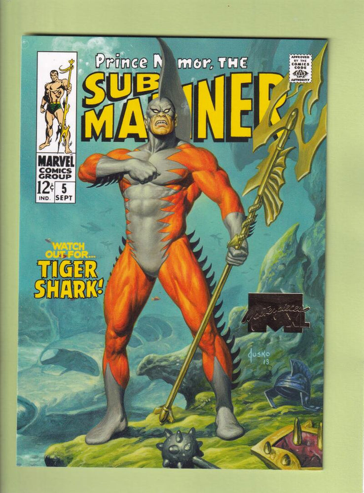 2024 Skybox Marvel Masterpieces XL What If Gold Foil #2 Tiger Shark NM-MT+ 984/1499  Image 1