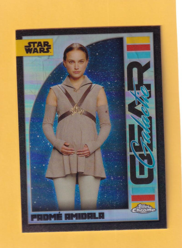 2024 Topps Chrome Star Wars Galactic Gear #GG-12 Padme Amidala NM-MT+  Image 1