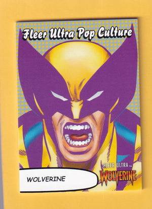 2024 Fleer Ultra Wolverine Pop Culture #PC-40 Wolverine NM-MT+ SSP  Image 1