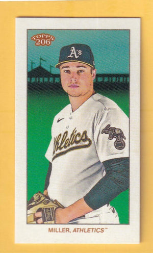 2024 Topps T206 Sweet Caporal #NNO Mason Miller NM-MT+ Oakland Athletics Image 1