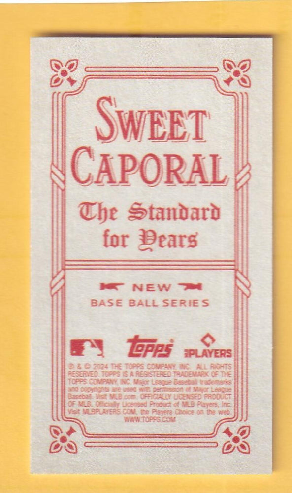 2024 Topps T206 Sweet Caporal #NNO Mason Miller NM-MT+ Oakland Athletics Image 2