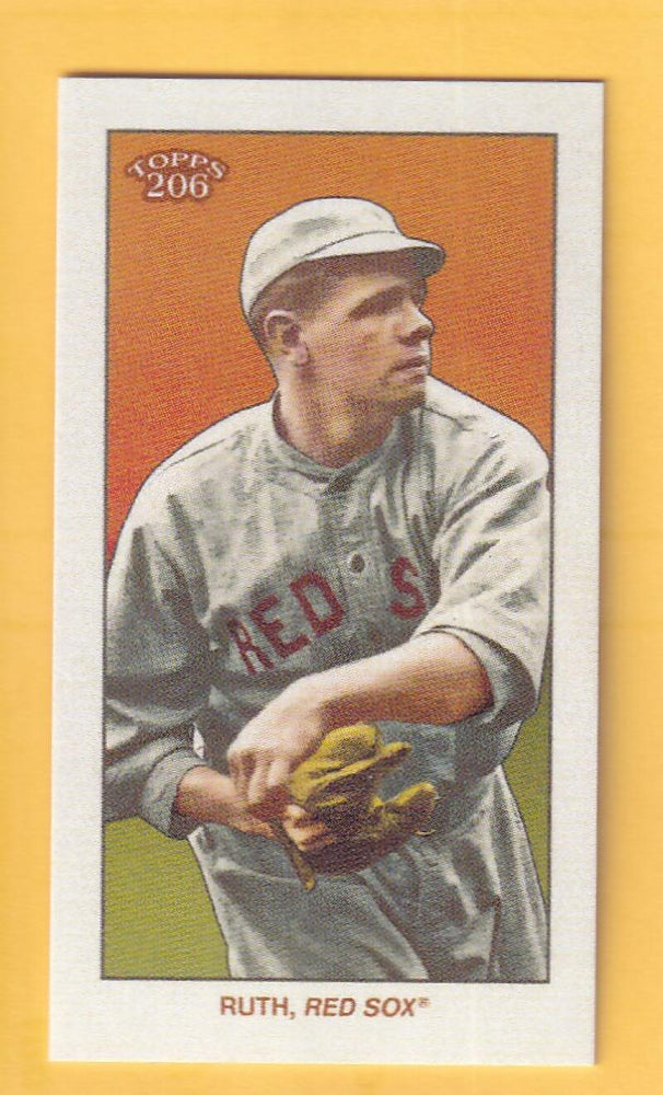 2024 Topps T206 #NNO Babe Ruth NM-MT+ Boston Red Sox Image 1