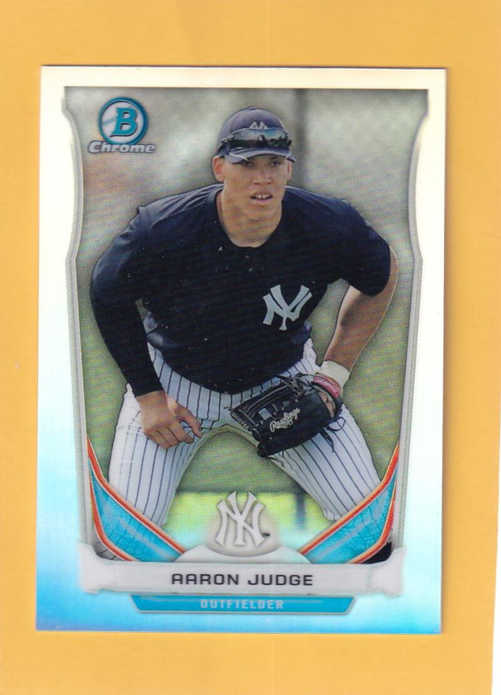 2014 Bowman Draft Chrome Top Prospects Refractor #CTP-39 Aaron Judge NM-MT+ New York Yankees Image 1