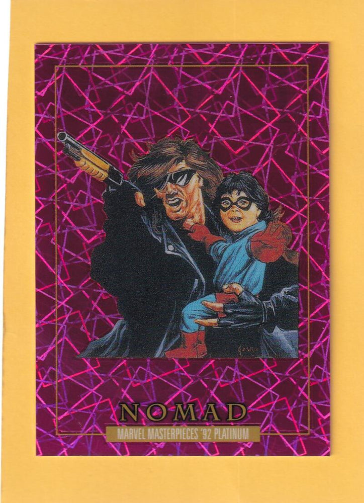 2024 Marvel Masterpieces '92 Platinum Pink Lasers #70 Nomad NM-MT+ 41/992  Image 1