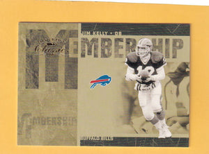 2005 Donruss Classics Membership Gold #MS-13 Jim Kelly NM-MT 176/250 Buffalo Bills Image 1