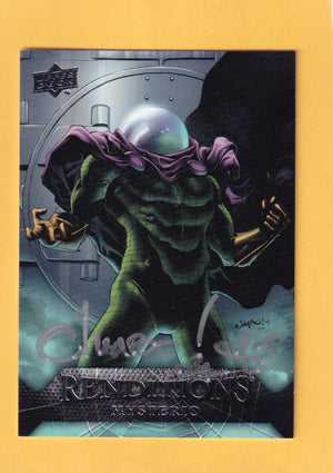 2024 Upper Deck Marvel Renditions Spider-Man Artist Autographs #8 Jimbo Salgado (Mysterio) NM-MT+ Auto 45/65  Image 1