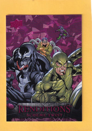 2024 Upper Deck Marvel Renditions Spider-Man Ghost-Spider Pink #41 Scheme Twist NM-MT+ 122/199  Image 1