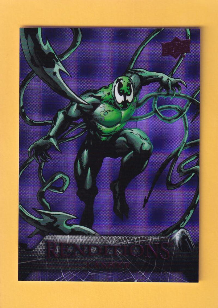 2024 Upper Deck Marvel Renditions Spider-Man Kingpin Purple Tie #23 Lasher NM-MT+ 35/99  Image 1