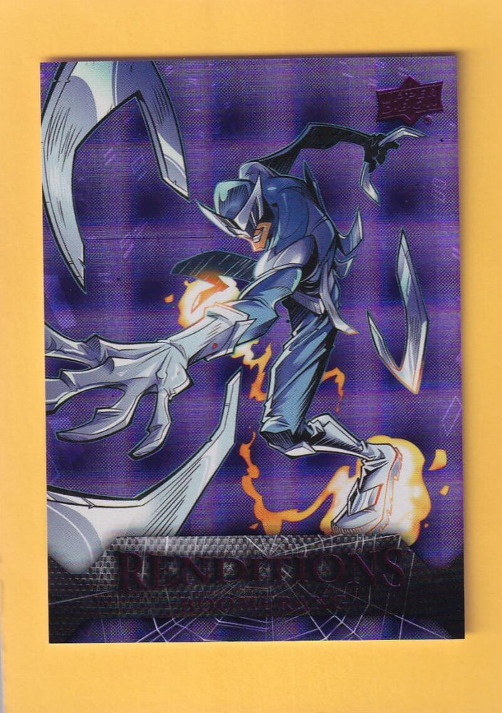 2024 Upper Deck Marvel Renditions Spider-Man Kingpin Purple Tie #67 Boomerang NM-MT+ 73/99  Image 1