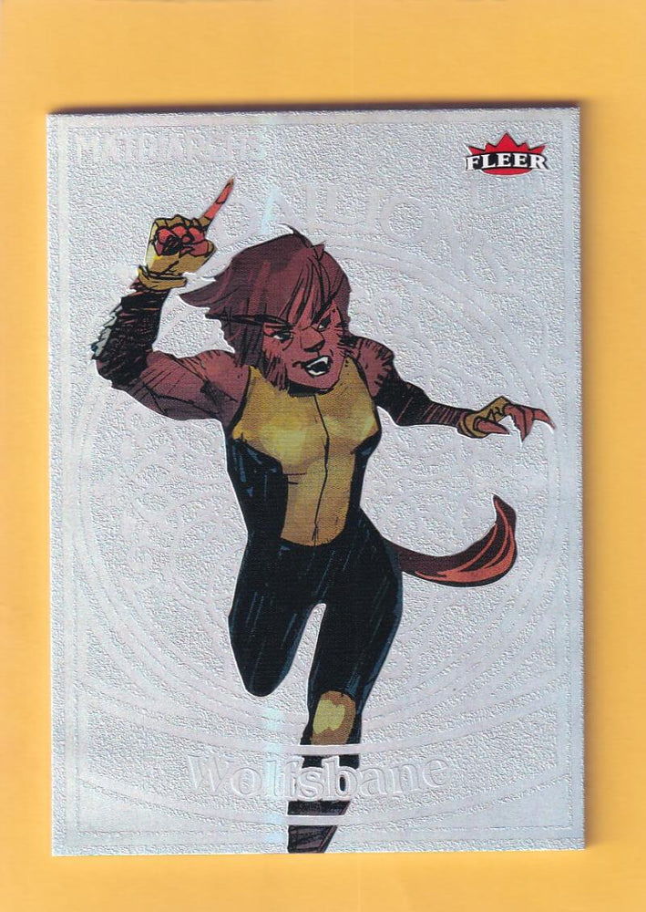 2024 Fleer Ultra Marvel Matriarchs Medallions Platinum #M-35 Wolfsbane NM-MT+ 89/100  Image 1
