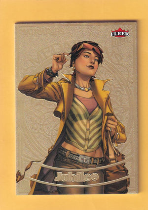2024 Fleer Ultra Marvel Matriarchs Medallions Gold #M-21 Jubilee NM-MT+ 11/200  Image 1