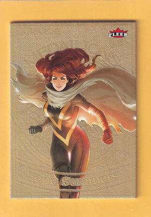 2024 Fleer Ultra Marvel Matriarchs Medallions Gold #M-17 Hope Summers NM-MT+ 180/200  Image 1