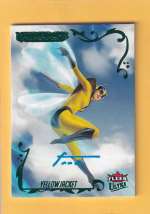 2024 Fleer Ultra Marvel Matriarchs Autographs #97 Anna Moshak (Yellowjacket) NM-MT+ Auto 12/80  Image 1