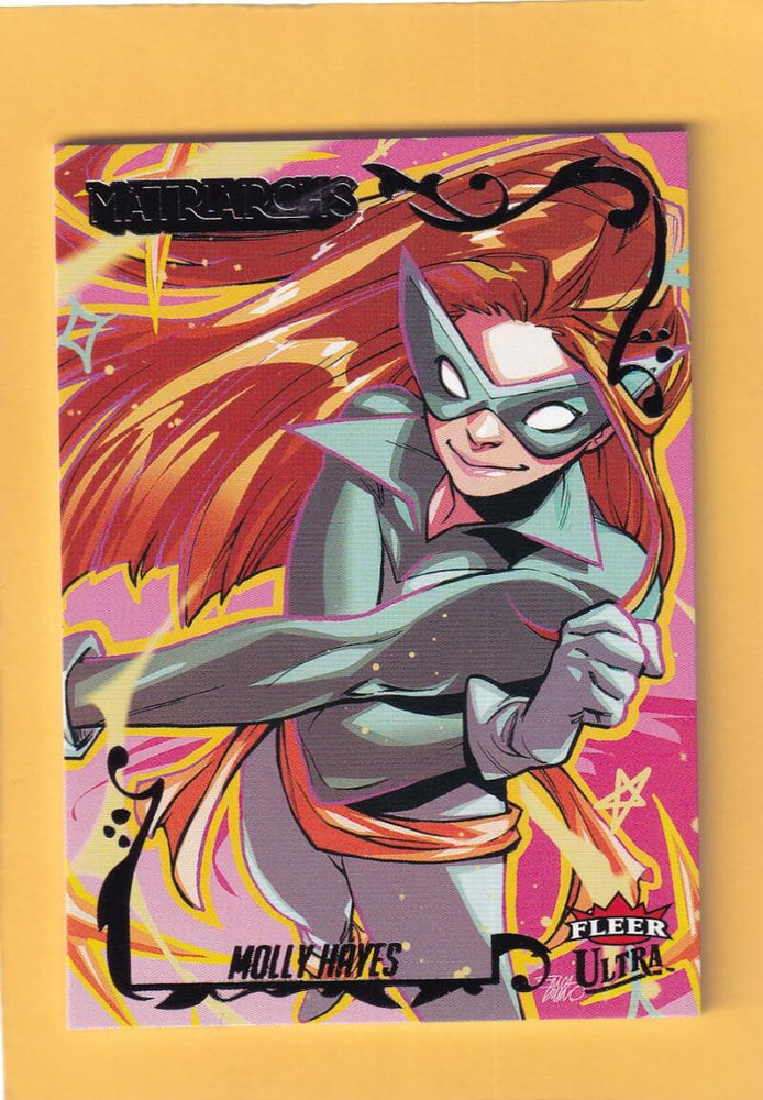 2024 Fleer Ultra Marvel Matriarchs Black Foil #26 Molly Hayes NM-MT+ 52/194  Image 1