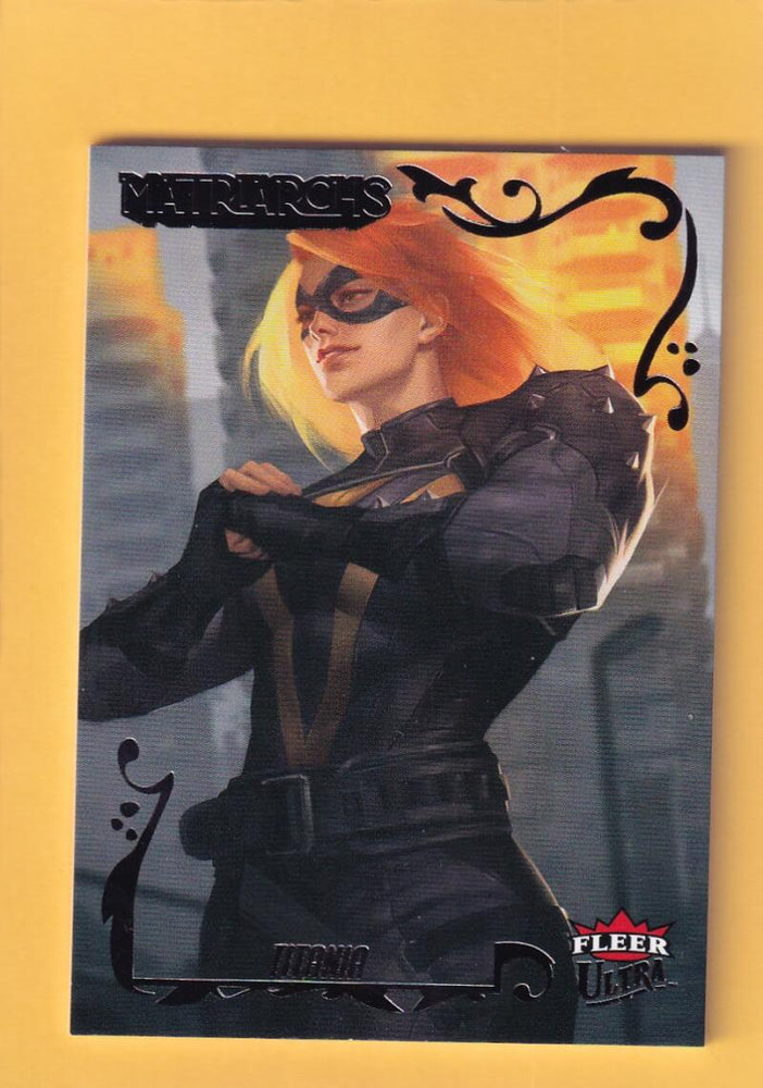 2024 Fleer Ultra Marvel Matriarchs Black Foil #41 Titania NM-MT+ 194/194  Image 1
