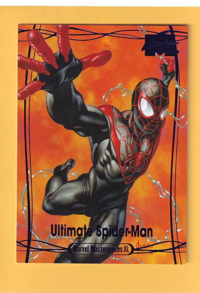 2024 Skybox Marvel Masterpieces XL Epic Purple Foil #1 Ultimate Spider-Man NM-MT+ 155/199  Image 1