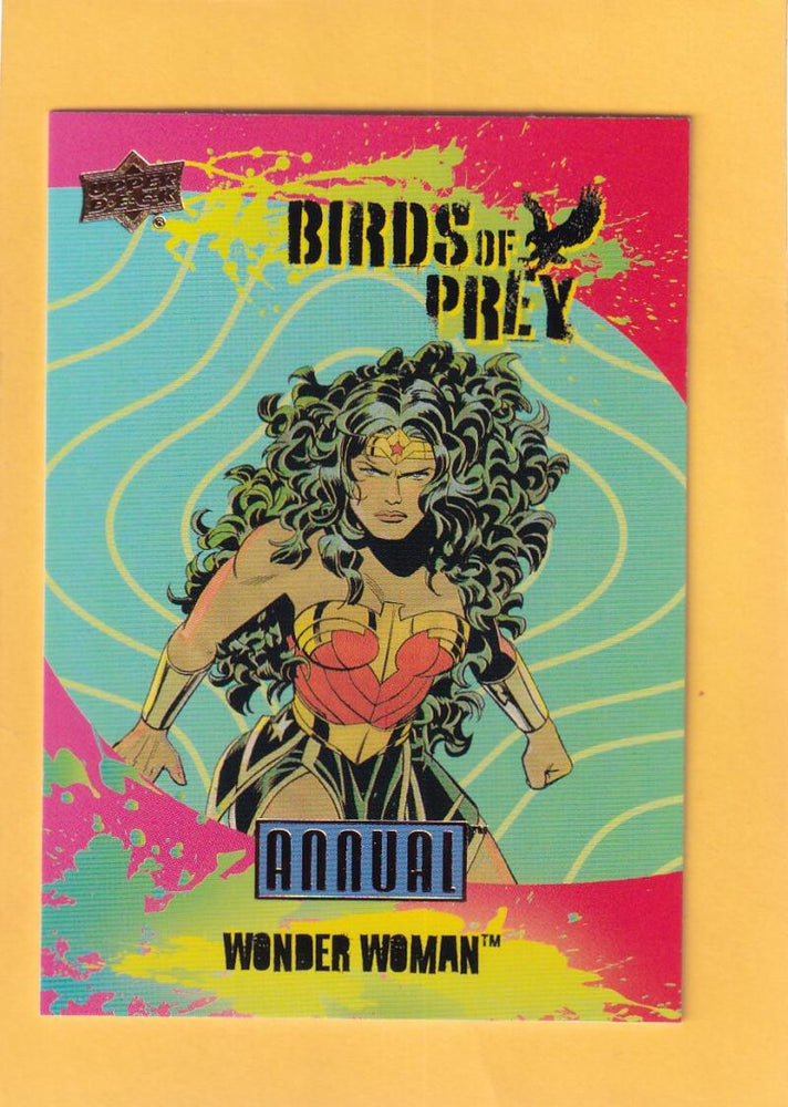 2023-24 Upper Deck DC Annual Birds Of Prey #BP-8 Wonder Woman NM-MT+  Image 1