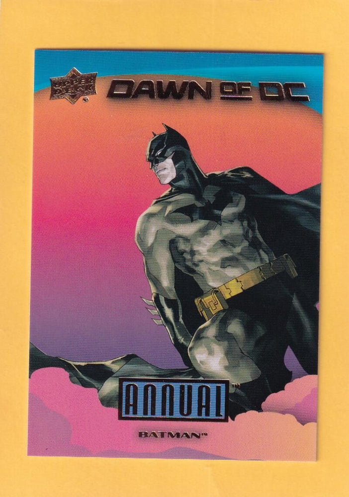 2023-24 Upper Deck DC Annual Dawn Of DC #D-6 Batman NM-MT+  Image 1