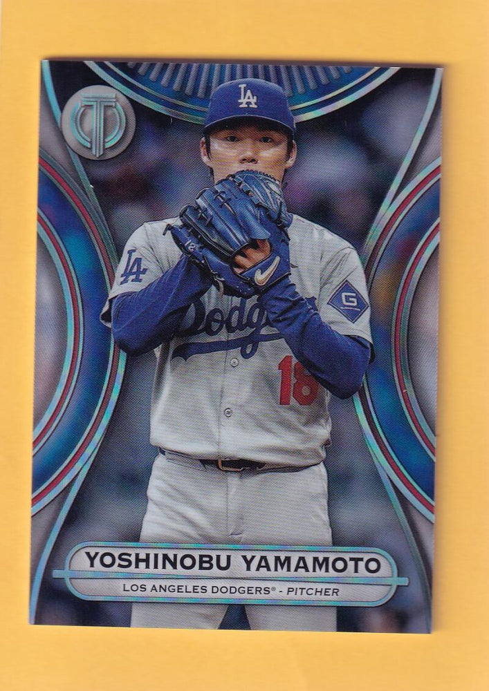 2025 Topps Tribute #59 Yoshinobu Yamamoto NM-MT+ Los Angeles Dodgers  Image 1