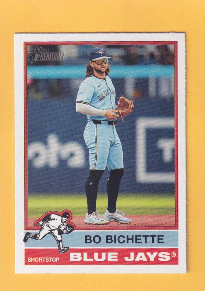 2025 Topps Heritage Alternate Cartoon Variation #443 Bo Bichette NM-MT Toronto Blue Jays Image 1