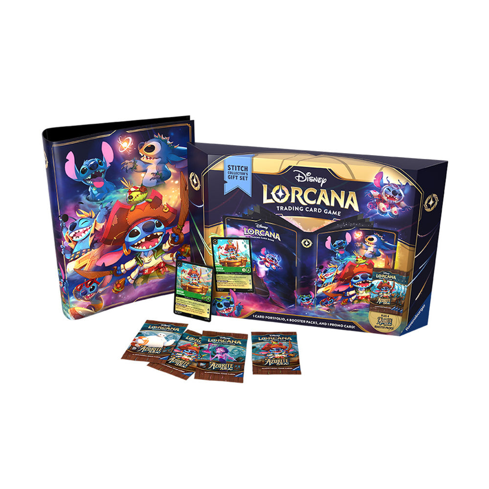 Disney Lorcana: Azurite Sea Stitch Collector's Gift Set