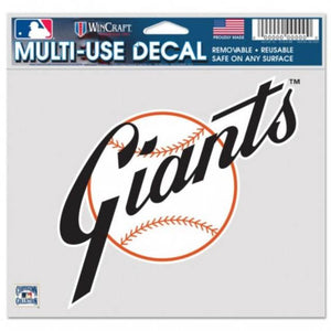 
                
                    Load image into Gallery viewer, San Francisco Giants Cooperstown Multi-Use Decal
                
            