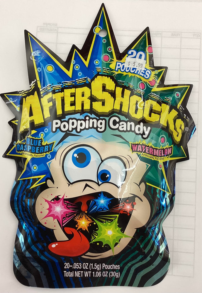 Aftershocks Popping Candy