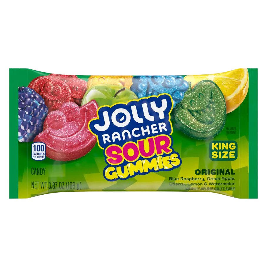 Jolly Rancher Sour Gummies King Size Bag
