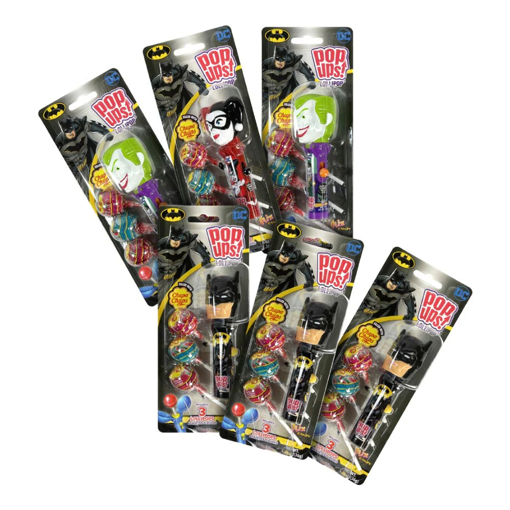 Justice League Pop Ups! Lollipop Blister