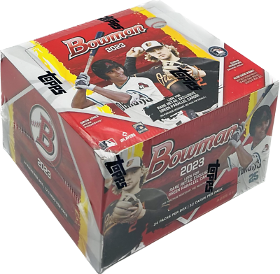 Topps 2023 Bowman Baseball Retail Box (24 Packs)