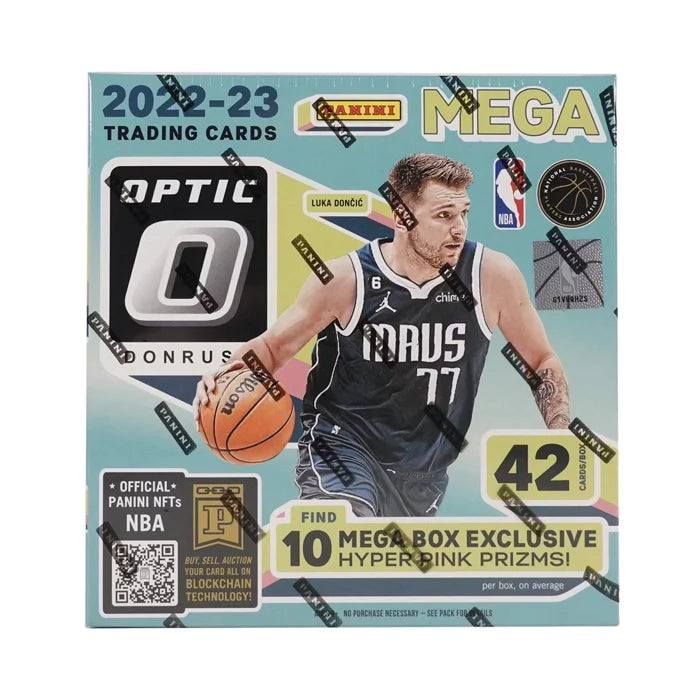 
                
                    Load image into Gallery viewer, Panini 2022-23 Optic Donruss Basketball Mega Box (8 Packs)
                
            