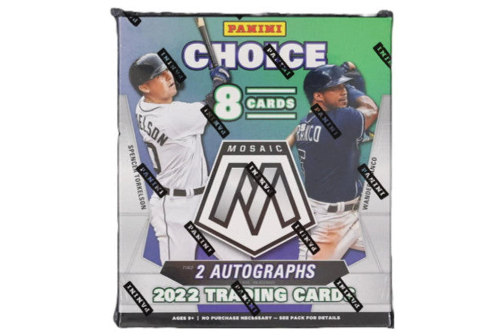 Panini 2022 Mosaic Baseball Choice Box (8 Cards)