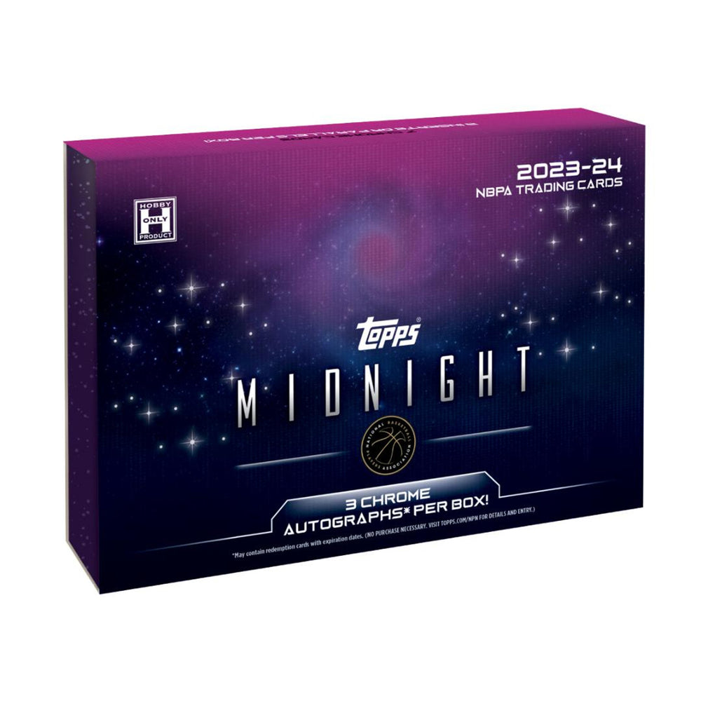 2023-24 Topps Midnight Basketball Hobby Box (7 Cards)