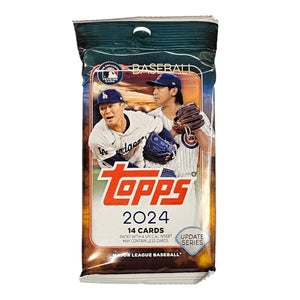 2024 Topps Update Baseball Retail Pack (14 Cards)