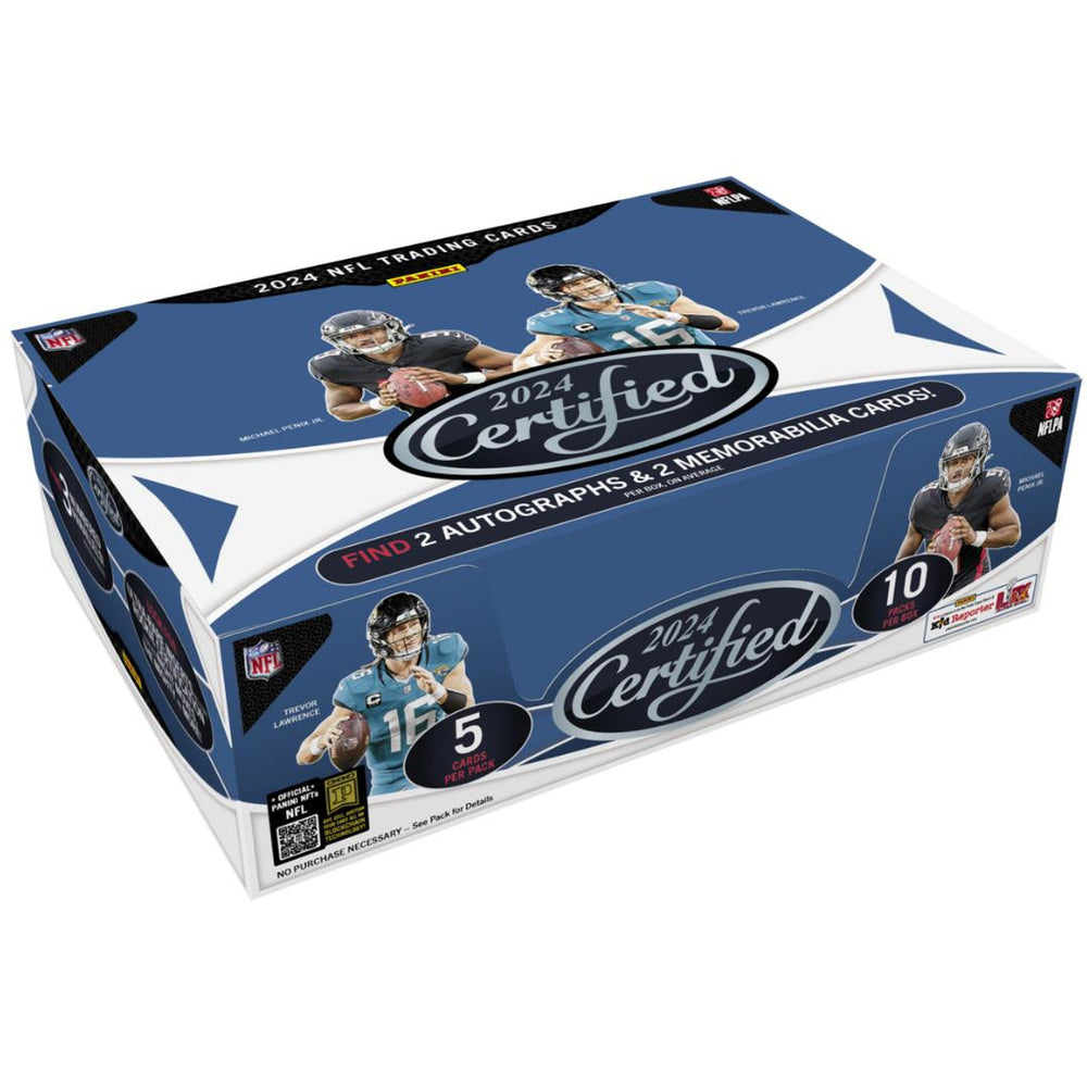 2024 Panini Certified Football Hobby Box (10 Packs)