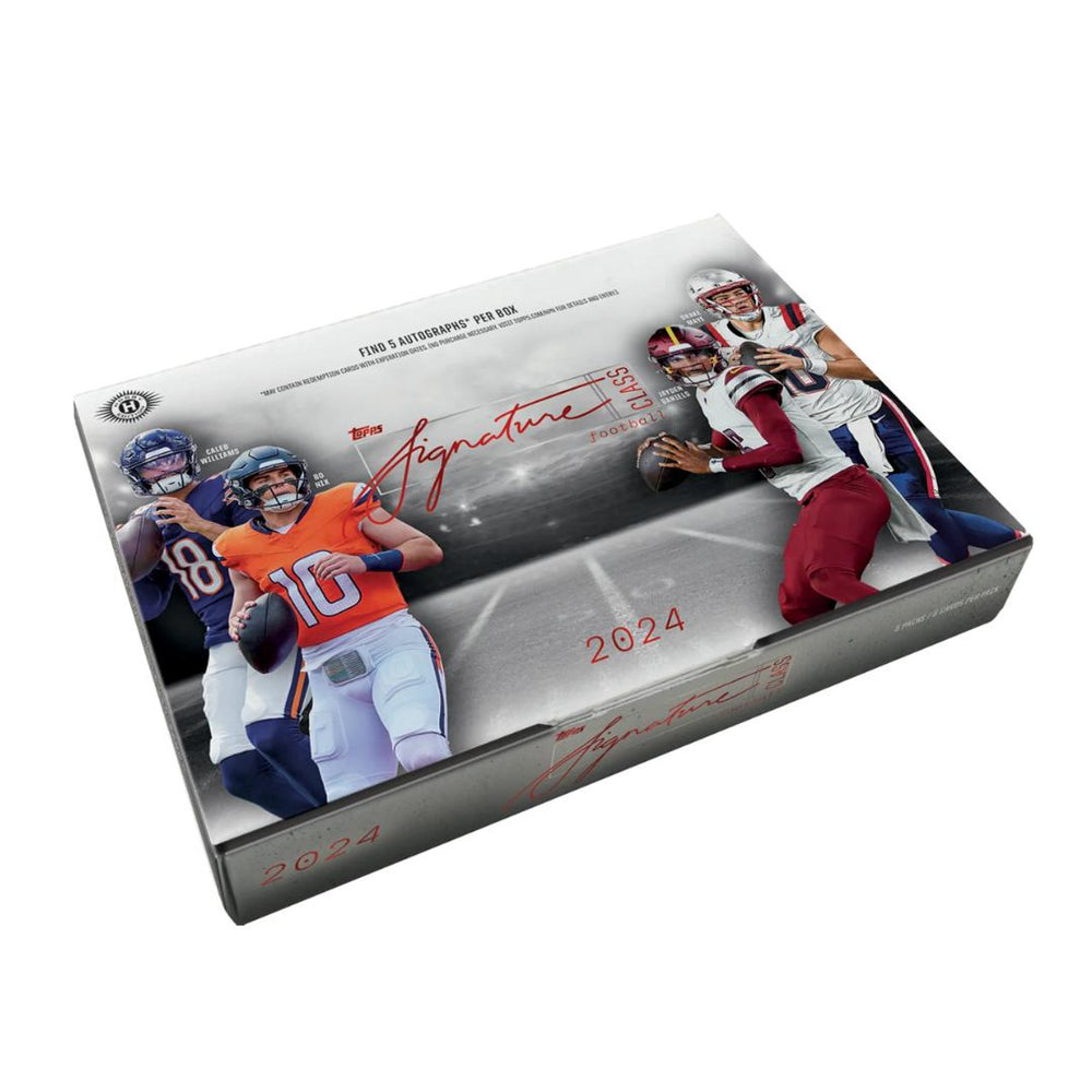 2024 Topps Signature Class Football Hobby Box (5 Packs)