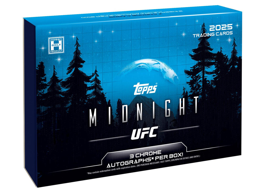 2025 Topps Midnight UFC Hobby Box