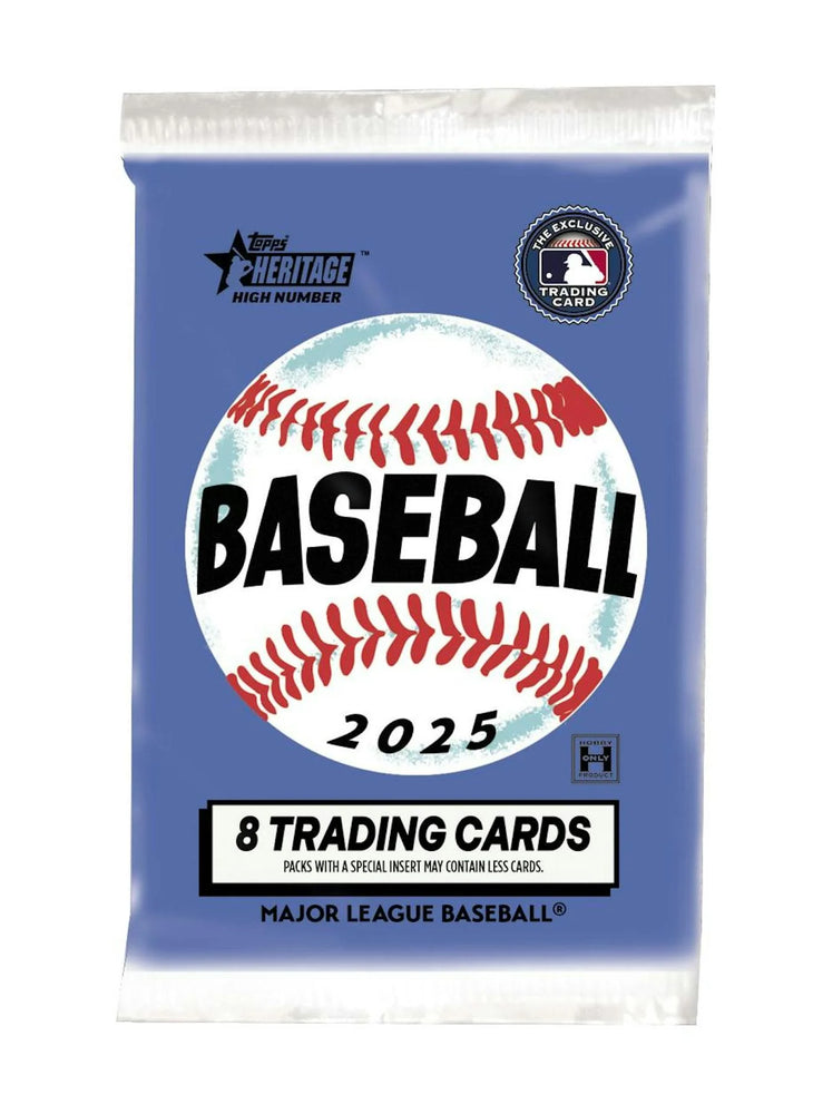 2025 Topps Heritage High Number Baseball Hobby Pack – Lefty's Sports