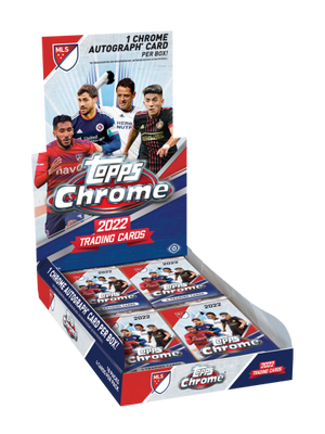 
                
                    Load image into Gallery viewer, Topps 2022 Major League Soccer Chrome Hobby Box
                
            
